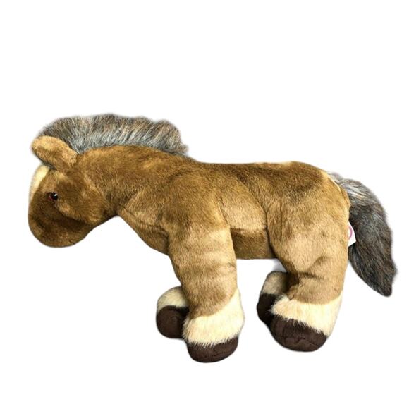 Ty Classic Tornado Horse Plush 13" Clydesdale Vintage 2002 Stuffed Pony Floppy - Picture 1 of 10